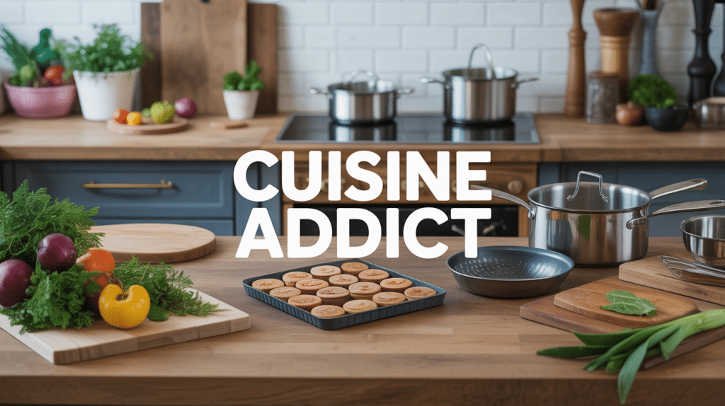 scene cuisine moderne ustensiles qualite cuisine addict