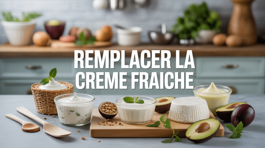 Divers substituts par quoi remplacer la creme fraiche en cuisine