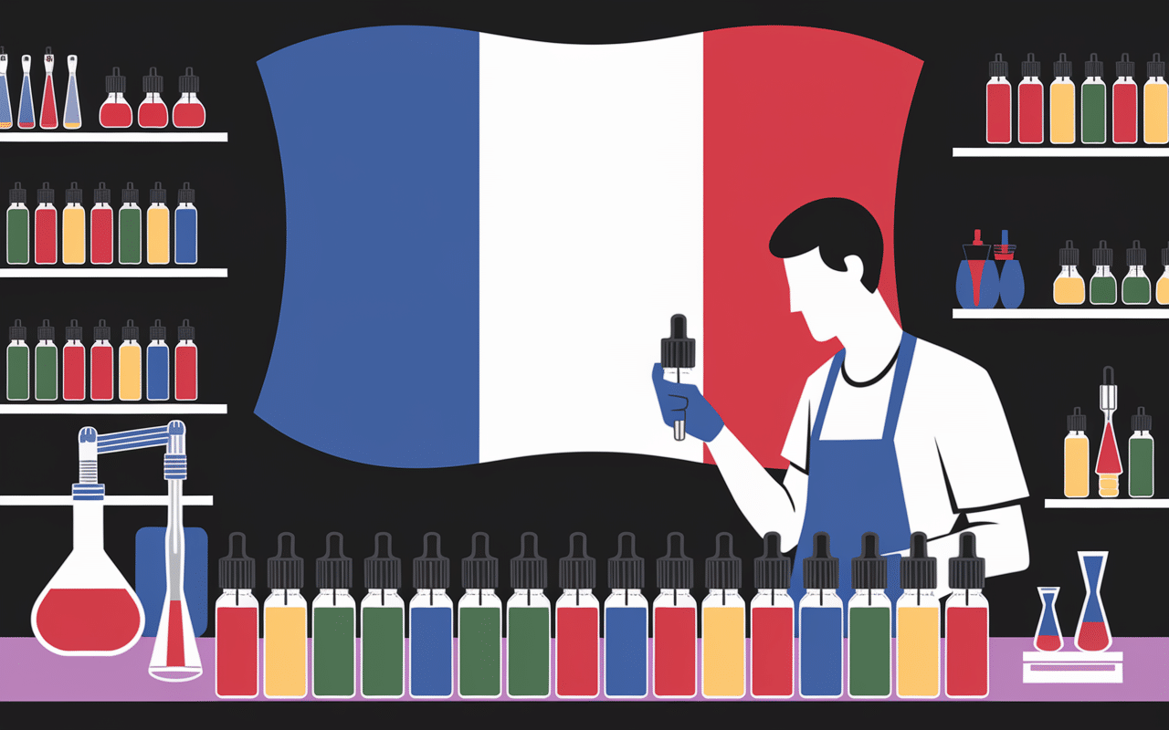 Atelier français avec flacons Concept Arome