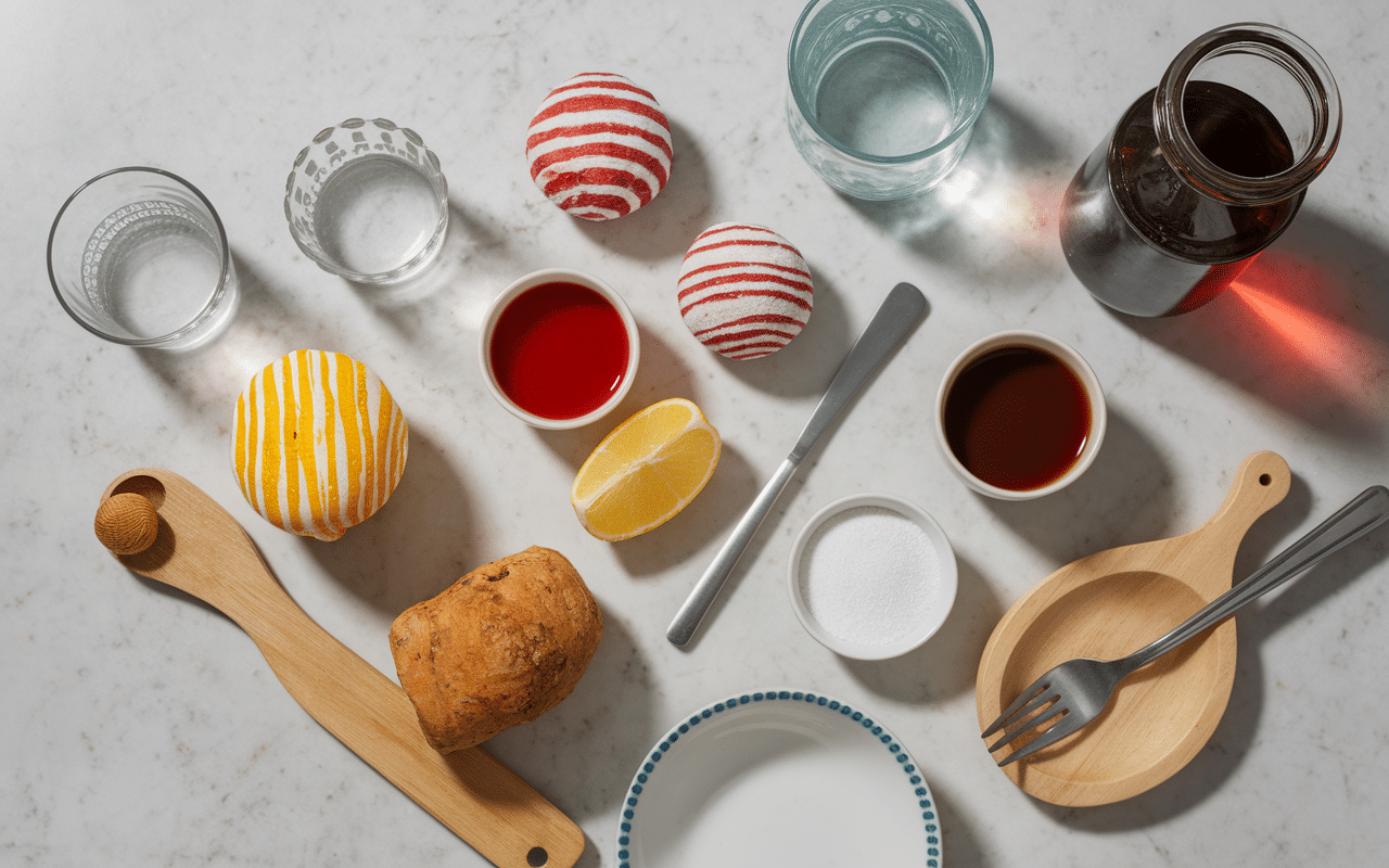 Ingrédients pour cocktail bonbon candy cane spritzer