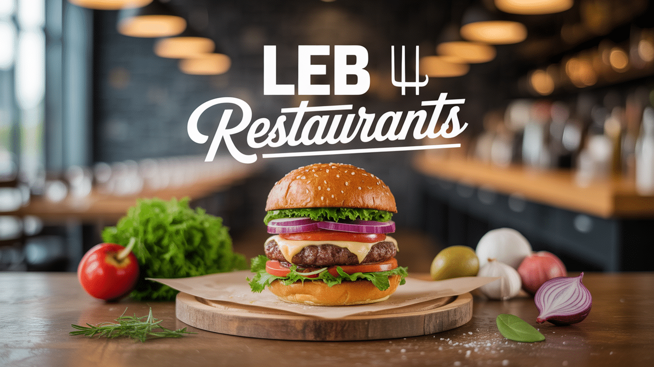 Burger gastronomique artisanal en bistrot