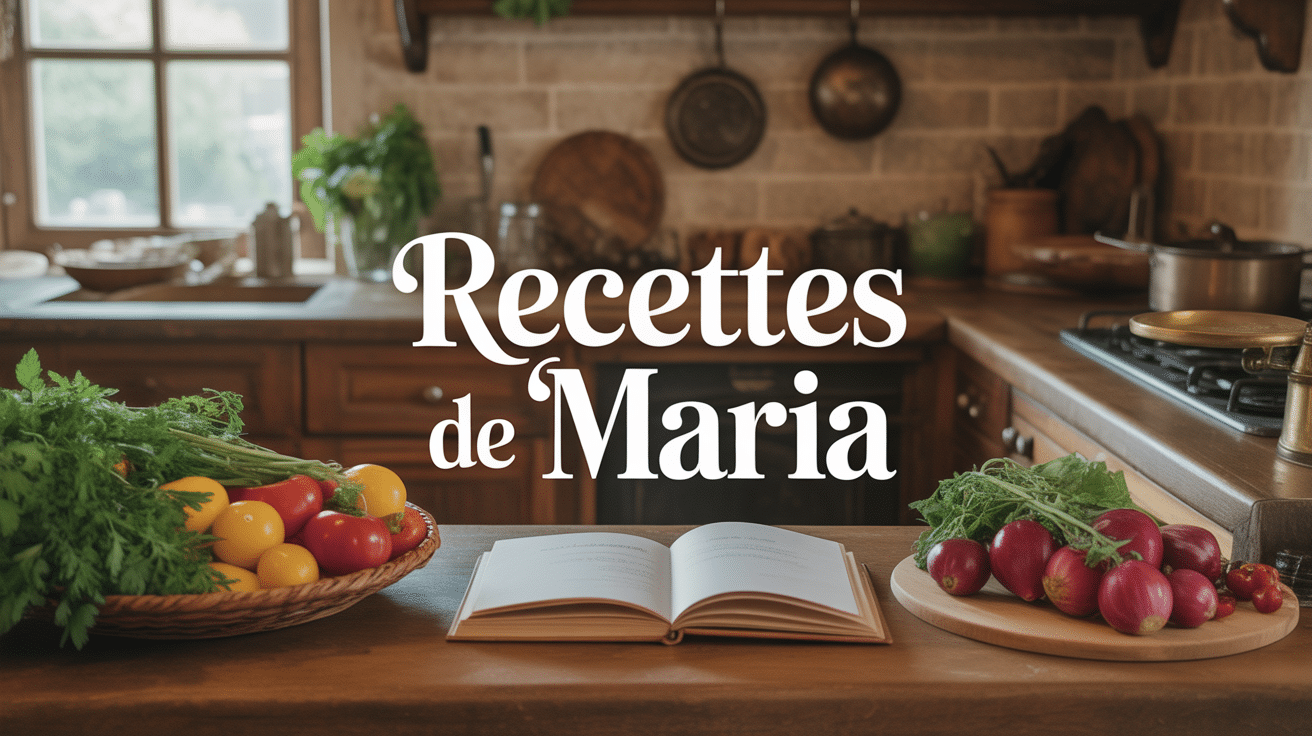 Cuisine chaleureuse avec recettes de Maria