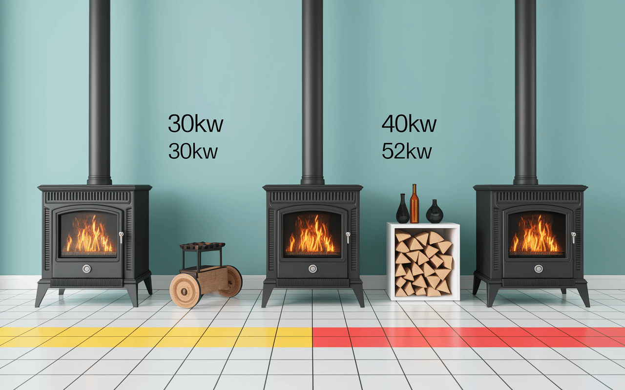 Différents types de poêles à huile de vidange