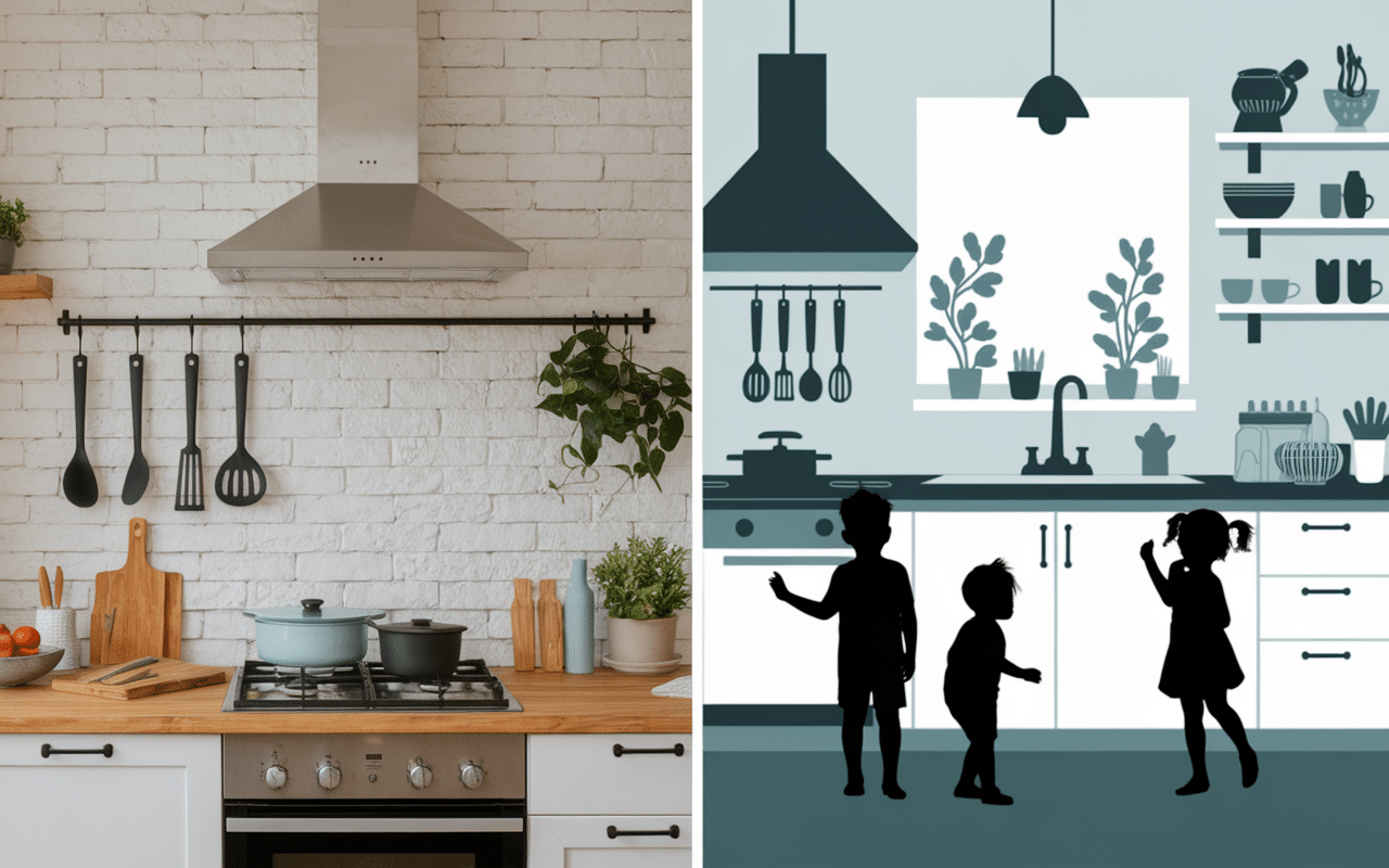 Bloc à couteaux pour cuisine sécurisée