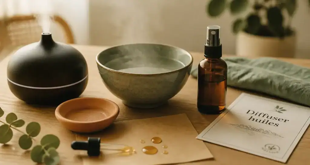 Diffuser des huiles essentielles : 4 méthodes efficaces et les règles de sécurité indispensables