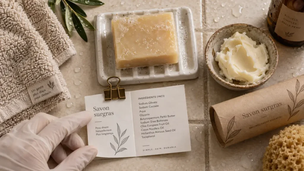 Meilleur savon surgras : choisir selon la peau