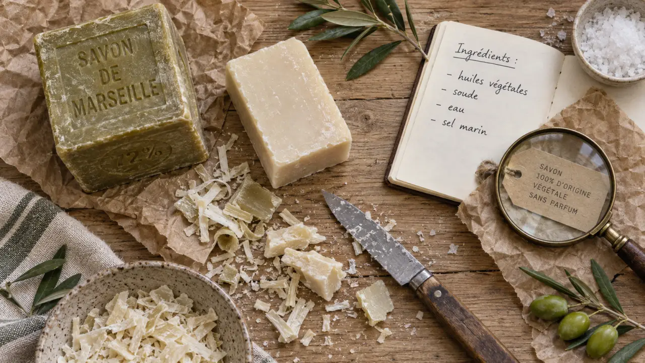 Où trouver du vrai savon de Marseille : savon sans parfum, ingrédients et points de vente
