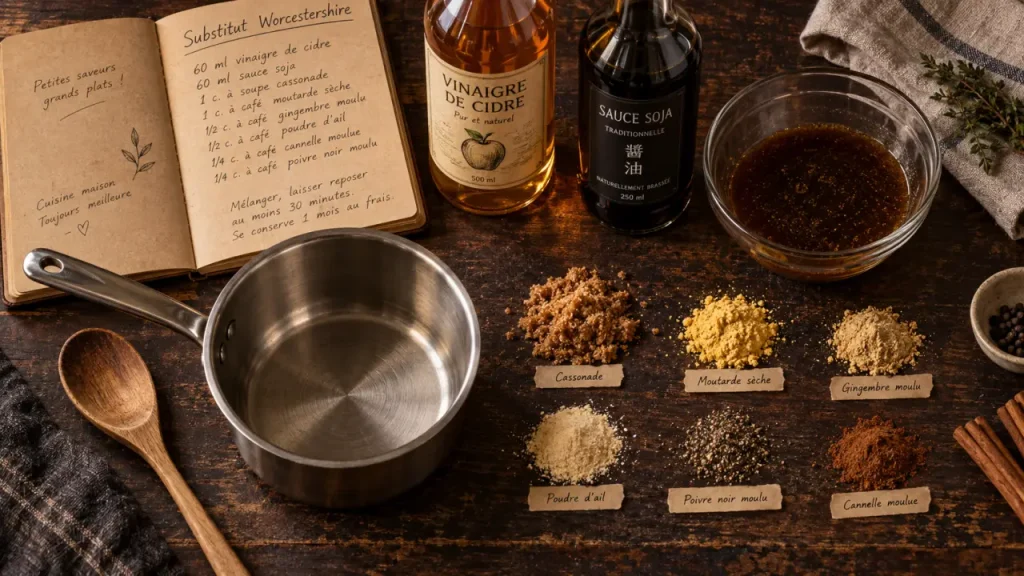 Remplacer la sauce Worcestershire : l’erreur qui sale trop les marinades