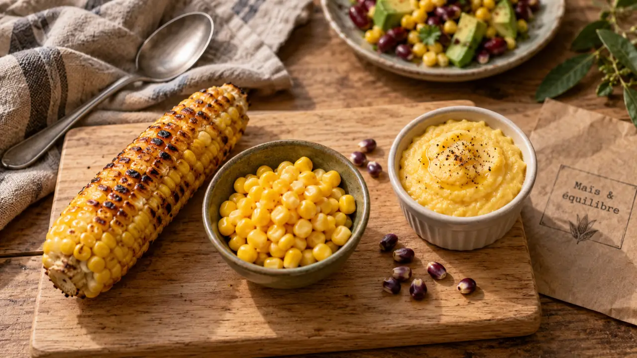 Le mais est il bon pour la sante : maïs grillé, polenta, portions